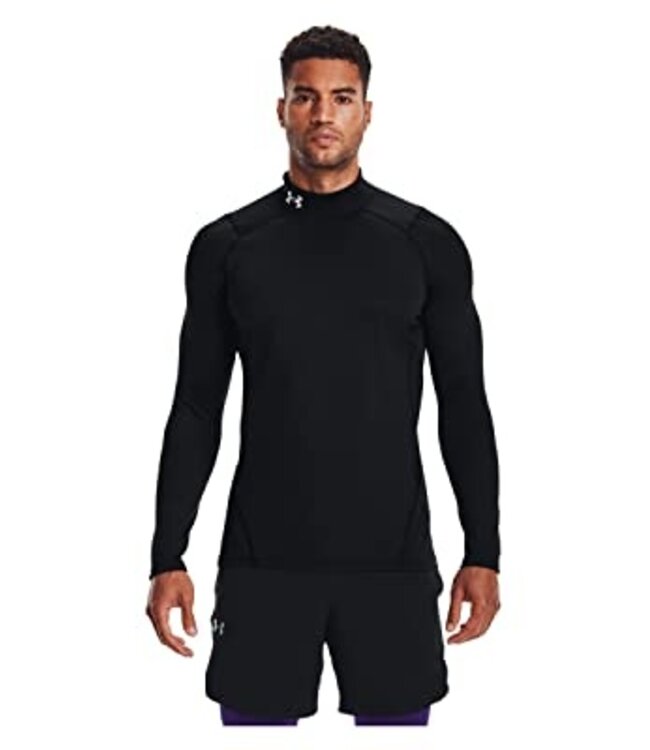 CG Armour Fitted / Zwart / Heren Mock / Baselayer