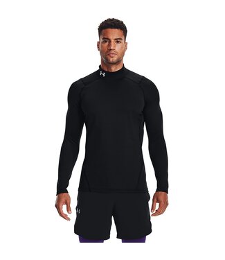 CG Armour Fitted / Zwart / Heren Mock / Baselayer