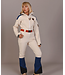 CHIC SKI SUIT CREAM & BLUE - WOMEN