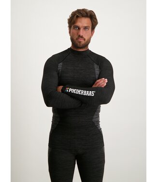 Men's Technical Thermo Shirt Long Sleeve - Black