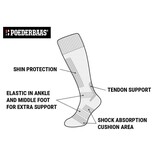 Ski socks 2-pack black