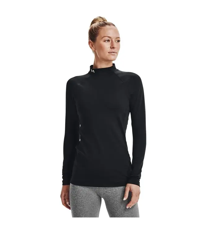 UA Authentics Mockneck - Zwart / Baselayer / Thermo