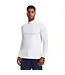 UA CG Armour Fitted Mock-Wit / / Zwart