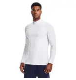 UA CG Armour Fitted Mock-Wit / / Zwart