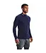 UA CG Armour Fitted Mock // Donker Blauw // Wit