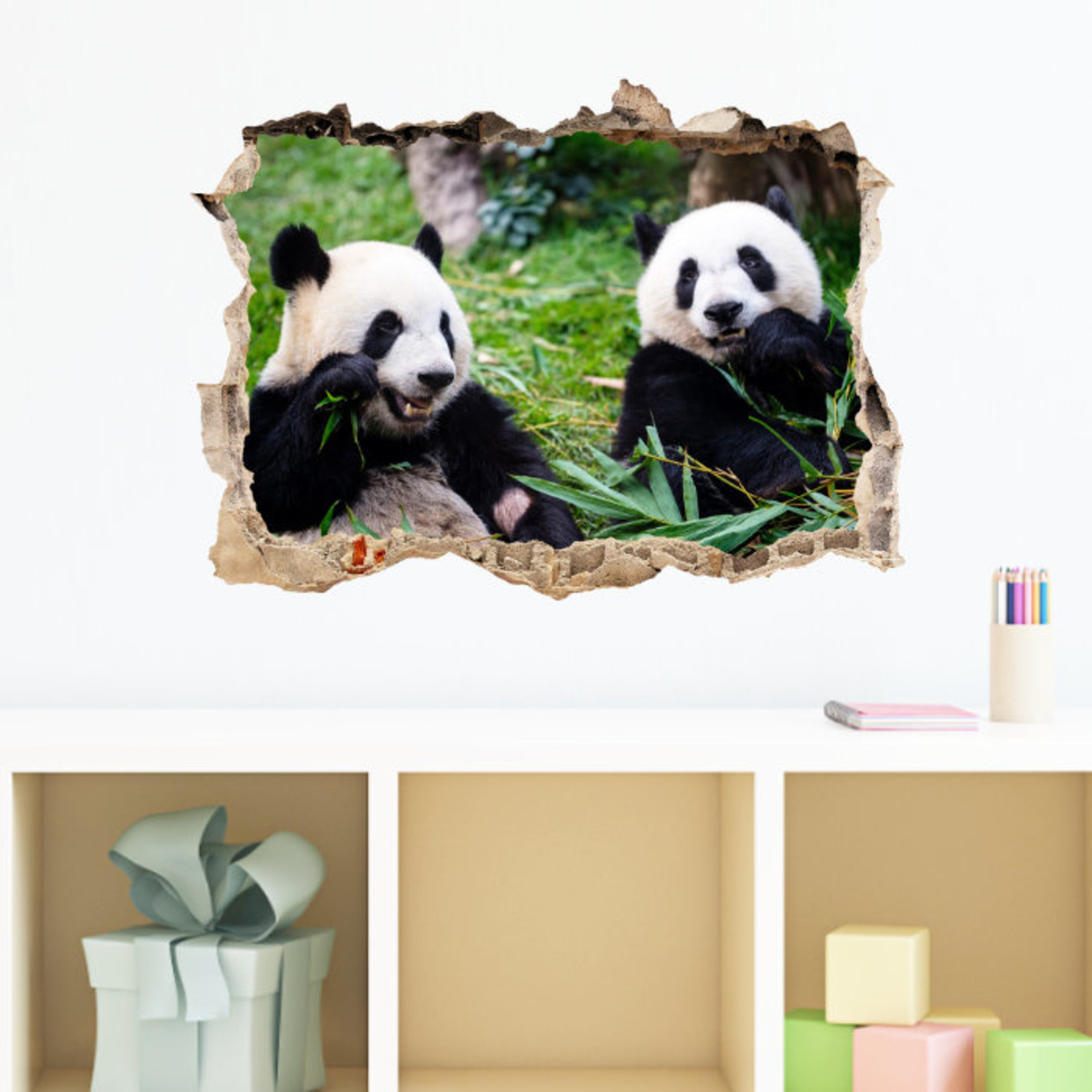 Alta Stickers 3d Muursticker Panda Beren