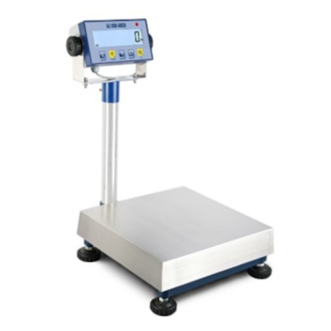 Dini Argeo Wall-E industriële bankweegschaal Dini Argeo Wall-E industriële bankweegschaal