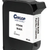 Cyklop Cyklop Inkt cartridge zwart Solvent based CYS640K CM610