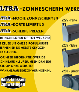 Verano ULTRA - zonnescherm weken