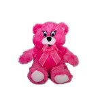 Roze middel teddybeer Alice