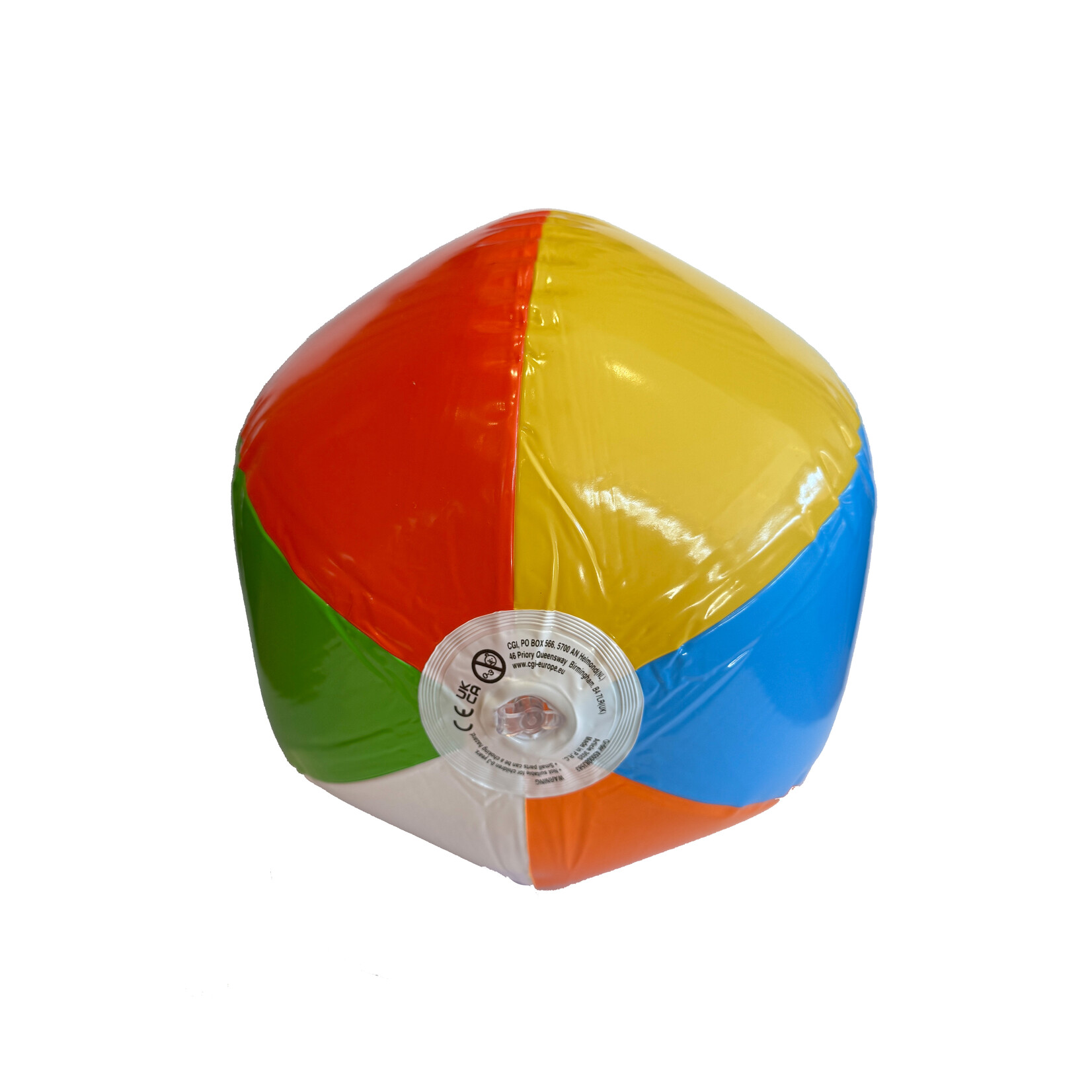 Gekleurde strandbal Preston Palace