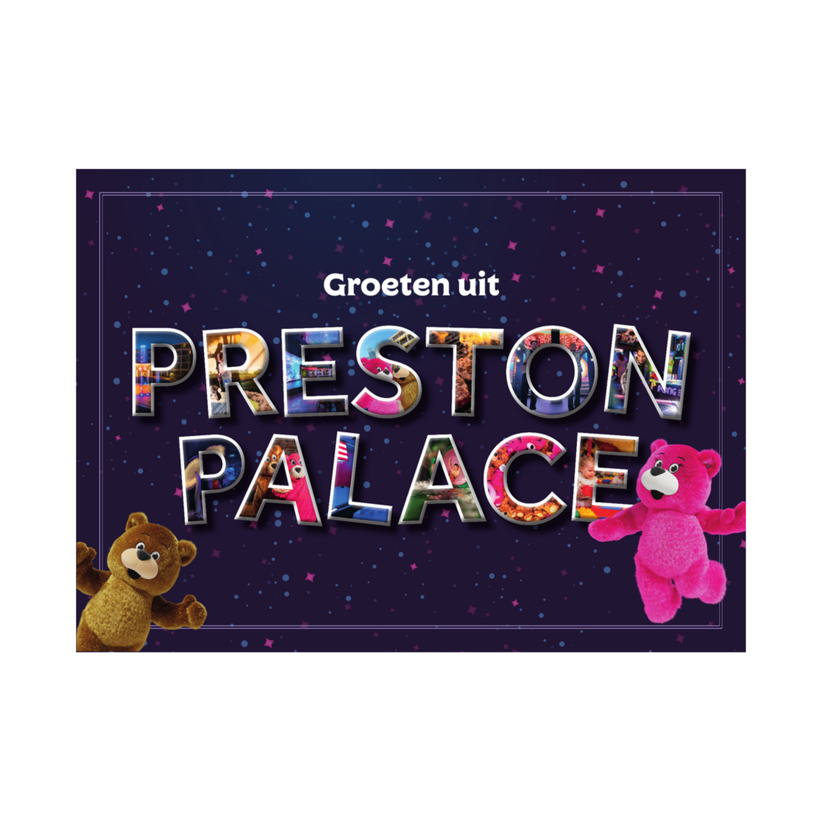 Ansichtkaarten Preston Palace en Preston & Alice