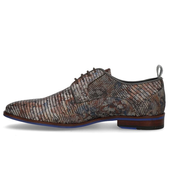 Berkelmans | Heren | Veterschoenen | Multi Color Print (2410050286)