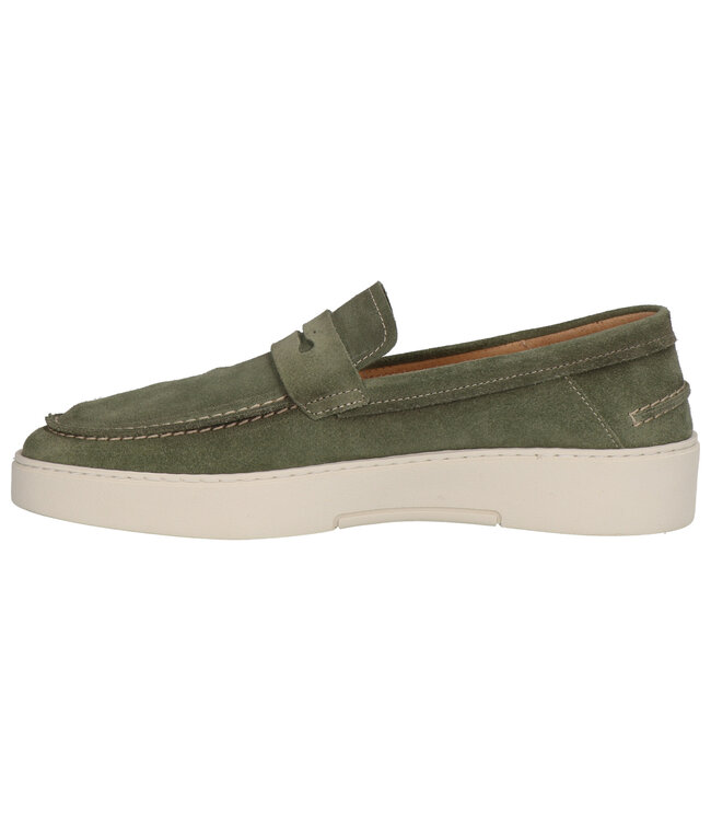 Berkelmans | Heren | Loafers | Castrezzato Green Suede (2410324261)