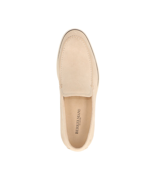 Berkelmans | Heren | Loafers | Palmeira Taupe Suede (241041396)