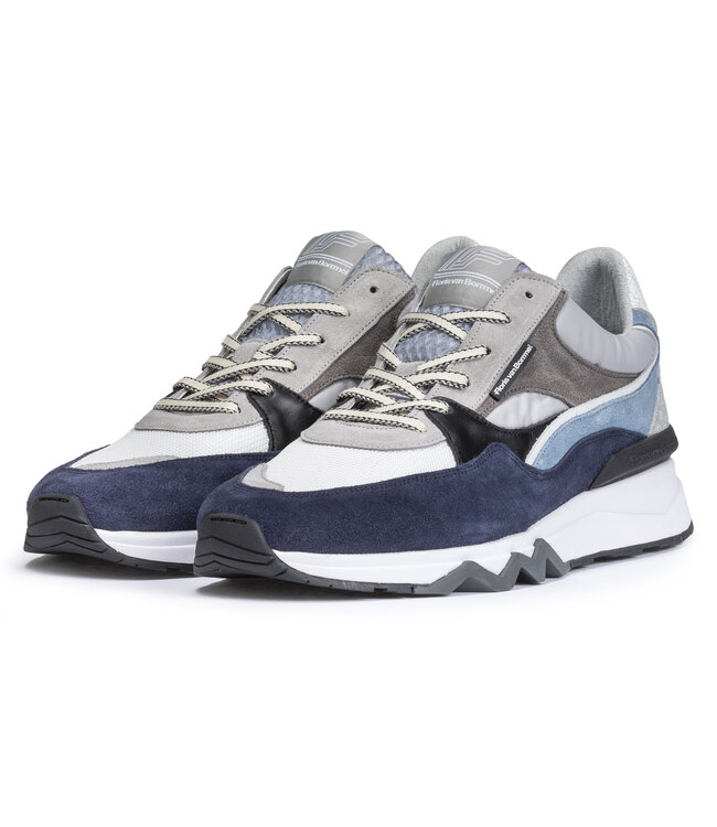 Floris van Bommel | Heren | Sneakers | Blue (10155-40-02)