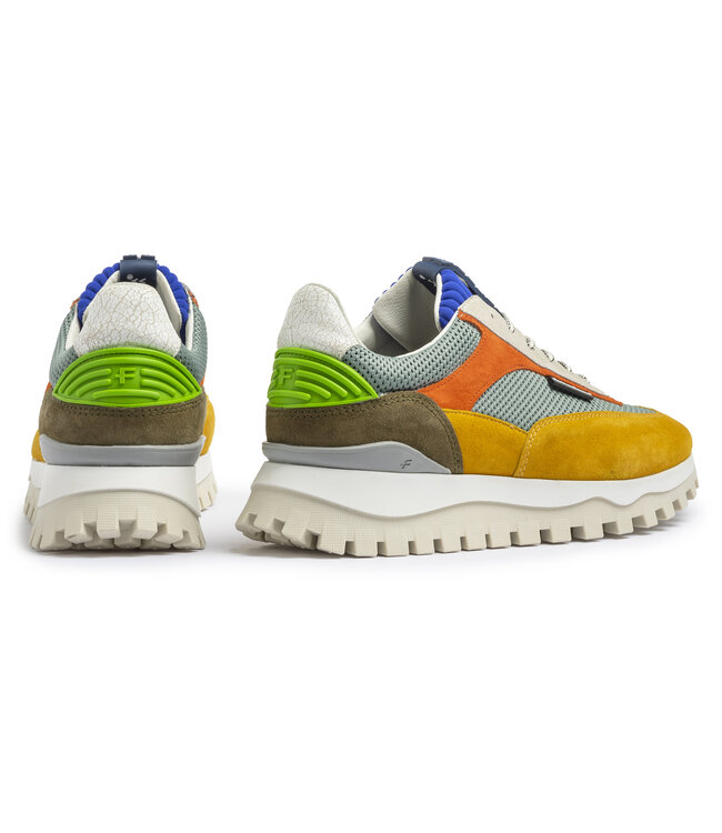 Floris van Bommel | Heren | Sneakers | Yellow (10157-70-01)