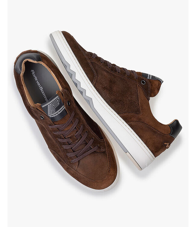 Floris van Bommel | Heren | Sneakers | Cognac (10183-23-01)