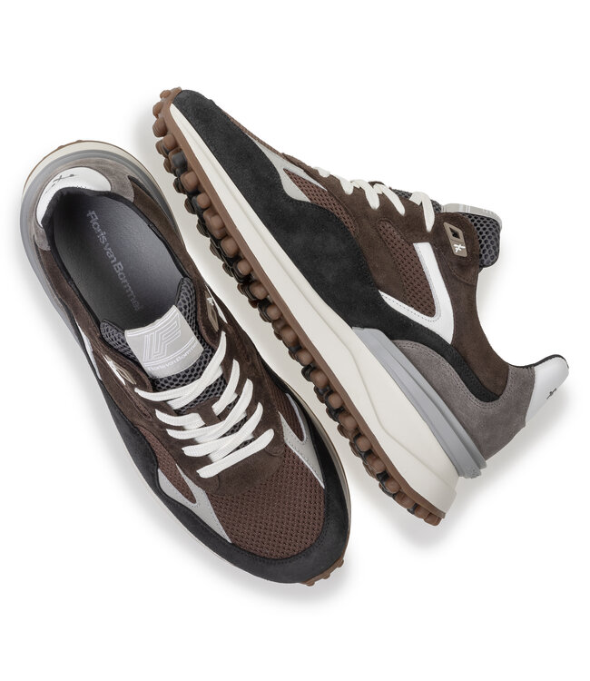 Floris van Bommel | Heren | Sneakers | Brown (10159-20-01)