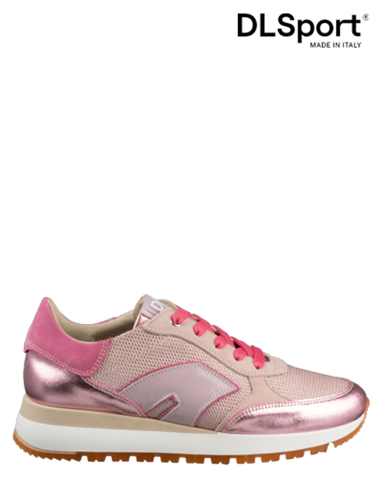 DL Sport | Dames | Sneakers | Roze (6225 04) - Schoenmode den Boer