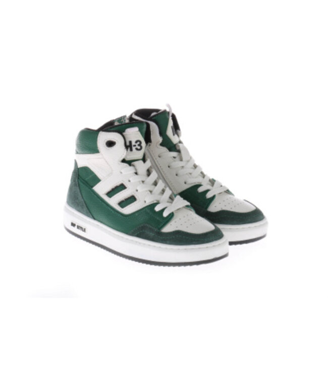 Hip | Jongens | sneakers | Groen Combi (H1526-242-65CO)