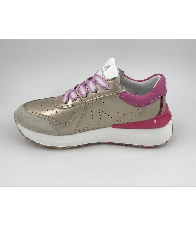 Accademia 72 | Dames | Sneakers | Goud/Beige (AC-012)