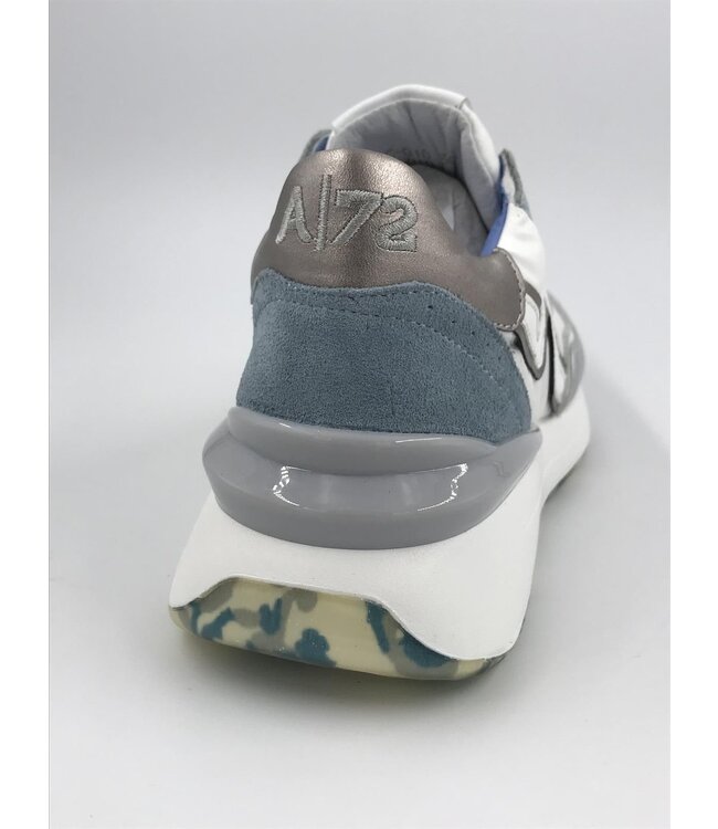 Accademia 72 | Dames | Sneakers | Zilver/Wit (AC-010)
