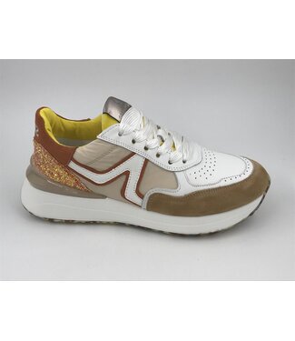 Accademia 72 Accademia 72 | Dames | Sneakers | Cognac/Wit (AC-011)