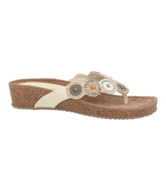 Lazamani Lazamani | Dames | Slippers | Beige (75455)