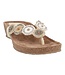 Lazamani | Dames | Slippers | Beige (75455)