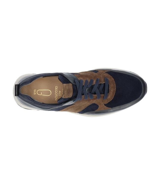 Gijs | Heren | Sneakers | Blauw  K (2120 908 0712)