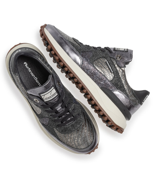 Floris van Bommel | Dames | Sneakers | Silver (10094-90-01)