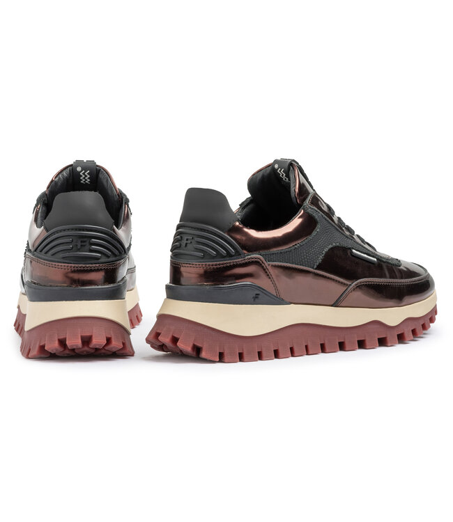 Floris van Bommel | Dames | Sneakers | DarkBrown (10100-21-02)