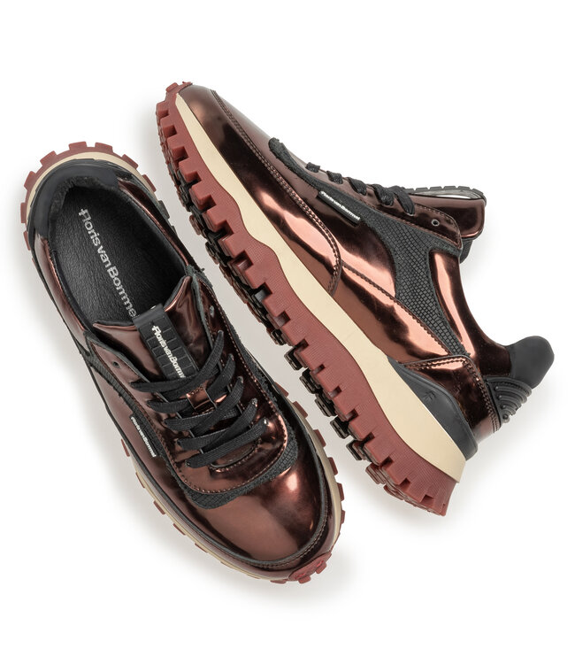 Floris van Bommel | Dames | Sneakers | DarkBrown (10100-21-02)
