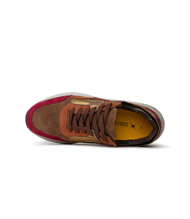 Xsensible | Dames | Sneakers | Bordeaux Combi  (33000.2 747)