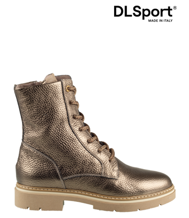 DL Sport | Dames | Veter Boots |  Brons (6376 04)