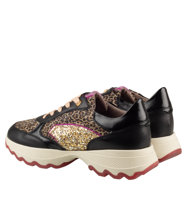 DL Sport | Dames | Sneakers |  Zwart (6344 01)