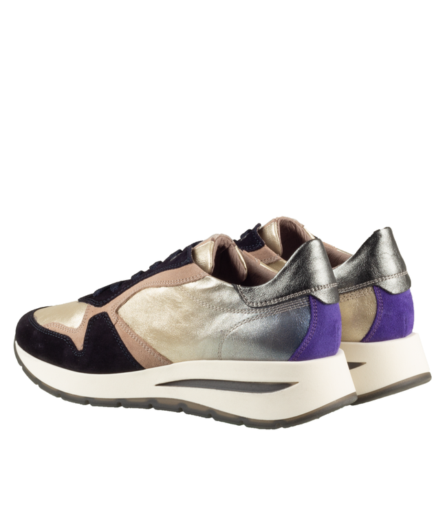 DL Sport | Dames | Sneakers | Blauw Combi (6338 03)