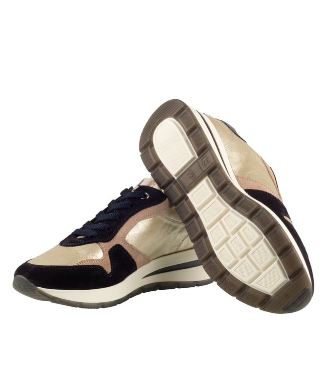 DL Sport | Dames | Sneakers | Blauw Combi (6338 03)