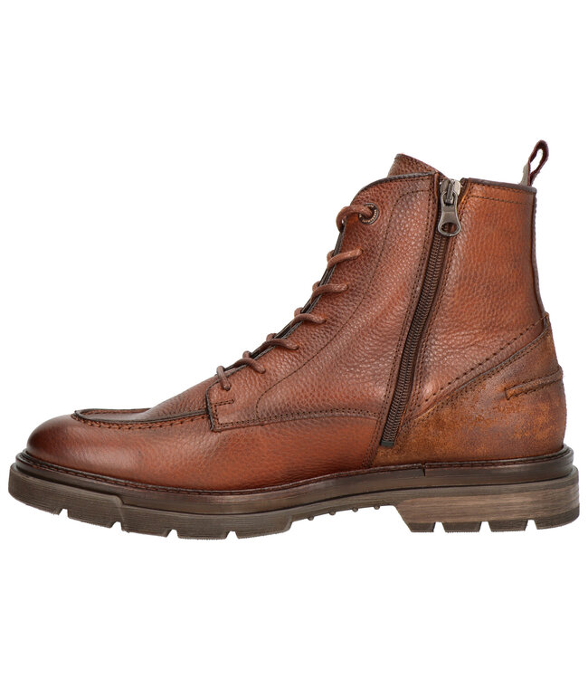 Berkelmans | Heren | Veter Boots | Cognac (2420261229)