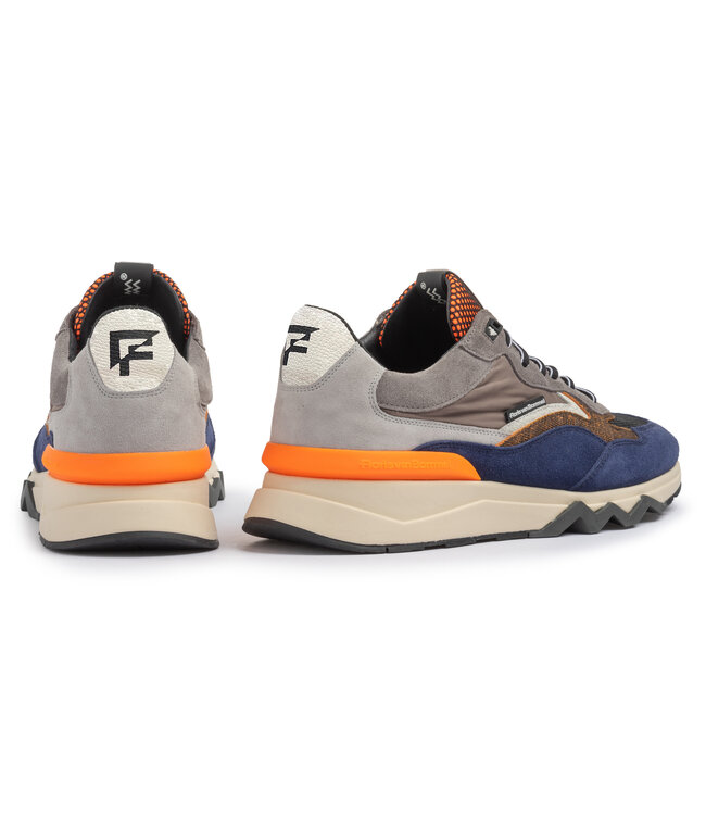 Floris van Bommel | Heren | Sneakers | Orange  (10178-86-01)