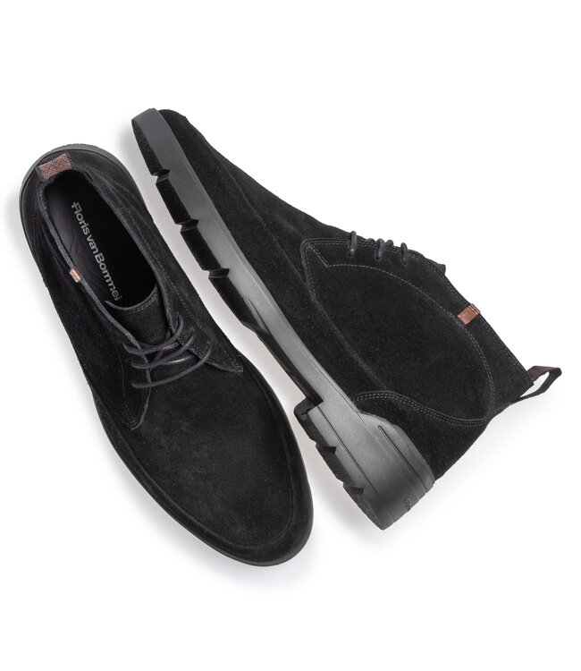 Floris van Bommel | Heren | Veter Boots | Black (50140-10-01)