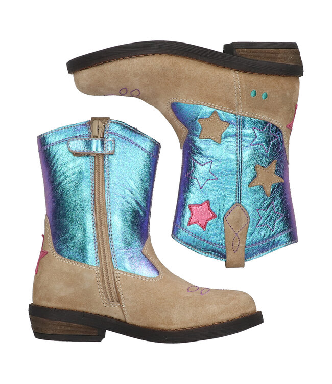 Bunnies Jr | Meisjes | Western Boots | Taupe (224826-408)