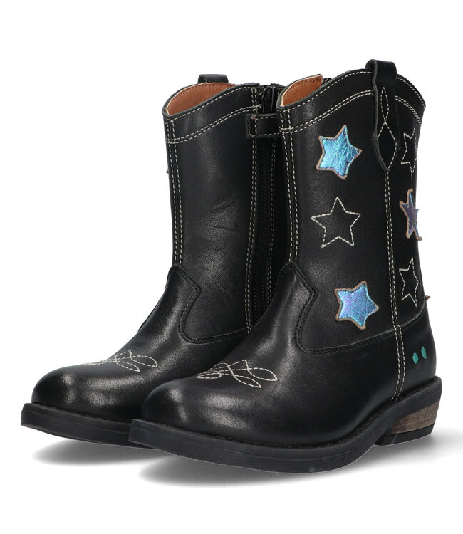 Bunnies Jr | Meisjes | Western Boots | Black (224826-489)