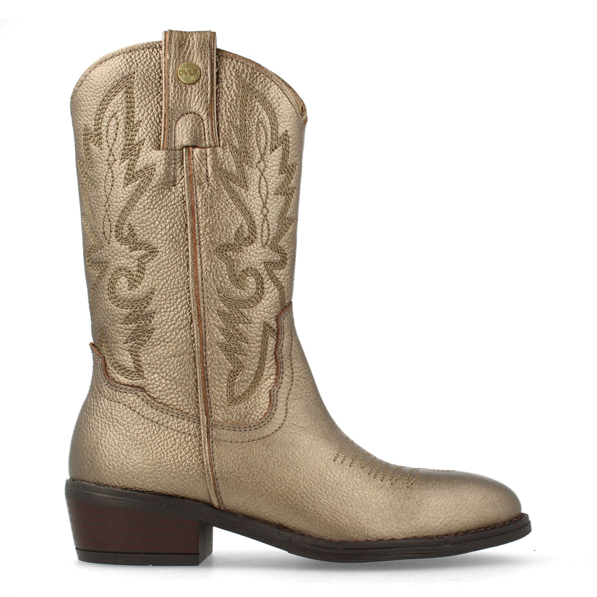 Develab Meisjes Western laarzen Gold 44374 351