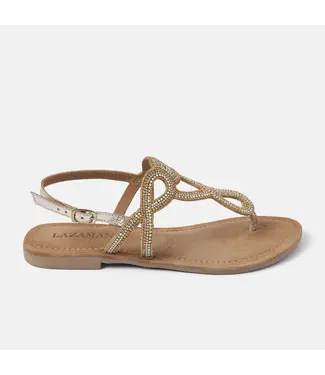 Lazamani Lazamani | Dames | Sandalen | Goud (LA33510)