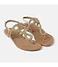 Lazamani | Dames | Sandalen | Goud (LA33510)