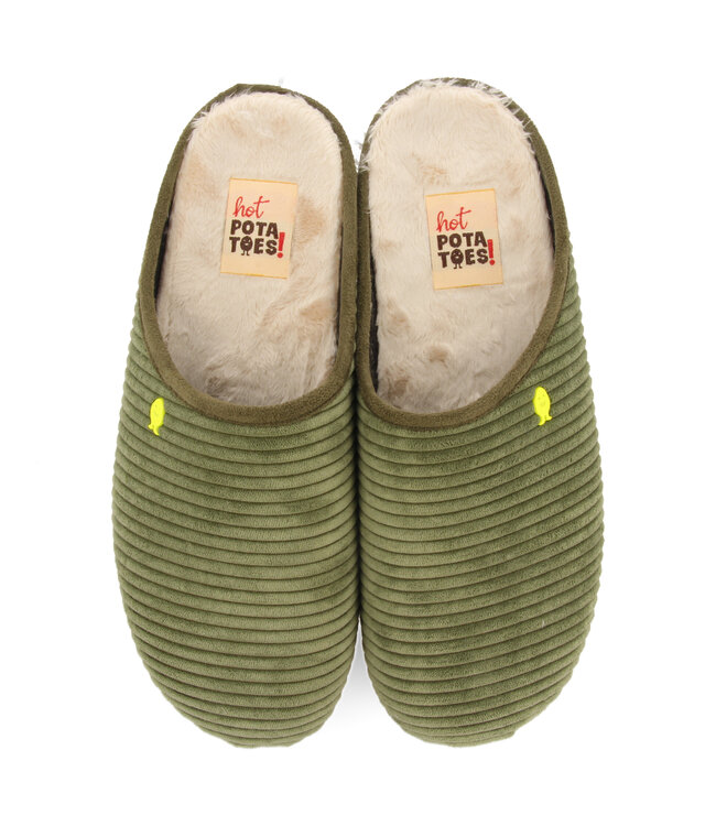 Hot Potatoes | Heren | Pantoffels | Green (HP 92207 09)