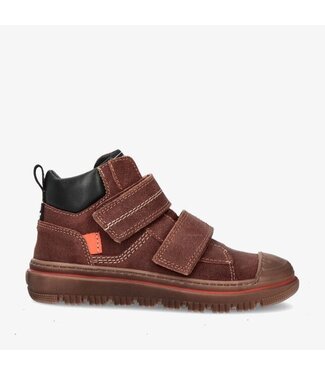 Develab Develab | Jongens | Klittenbandschoenen | Dark Brown (41011 737)