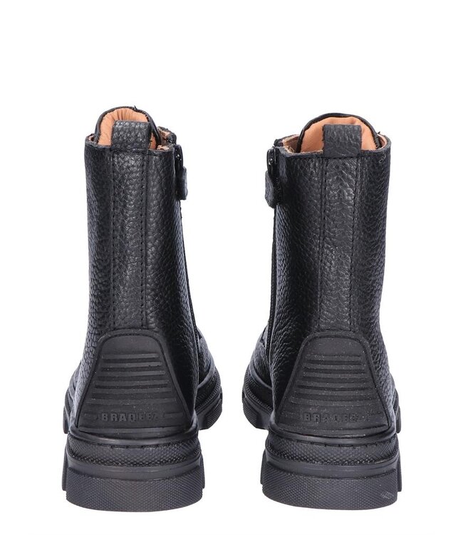 Braqeez | Meisjes | Veter Boots | Black (424751-589)